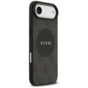 Etui Guess 4G Circle Classic Logo MagSafe na iPhone Air - czarne
