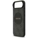Etui Guess 4G Circle Classic Logo MagSafe na iPhone Air - czarne