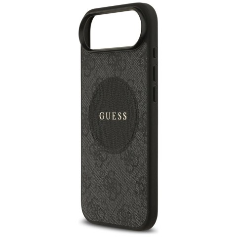 Etui Guess 4G Circle Classic Logo MagSafe na iPhone Air - czarne
