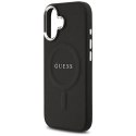 Etui Guess Classic Logo MagSafe do iPhone 17 -czarne
