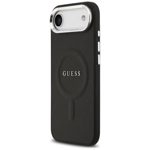 Etui Guess Classic Logo MagSafe na iPhone Air - czarne