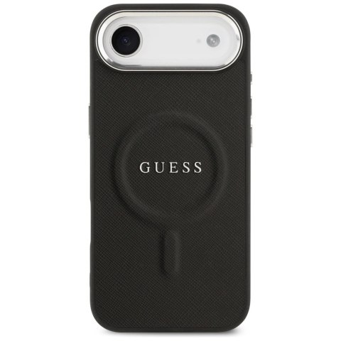 Etui Guess Classic Logo MagSafe na iPhone Air - czarne