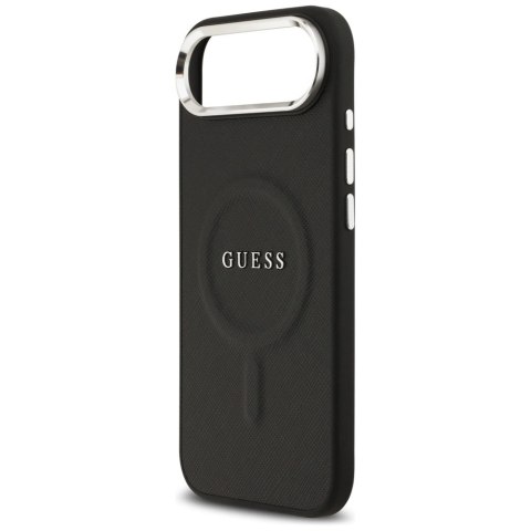 Etui Guess Classic Logo MagSafe na iPhone Air - czarne