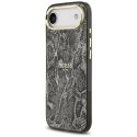 Etui Guess Python Pattern MagSafe na iPhone Air - czarne