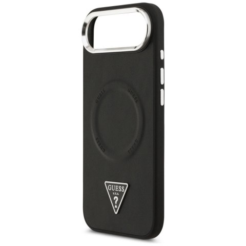 Etui Guess Triangle Logo MagSafe na iPhone Air - czarne