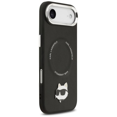 Etui Karl Lagerfeld Choupette Pin MagSafe do iPhone Air czarne