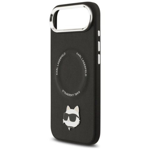 Etui Karl Lagerfeld Choupette Pin MagSafe do iPhone Air czarne