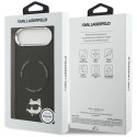 Etui Karl Lagerfeld Choupette Pin MagSafe do iPhone Air czarne