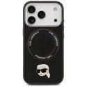 Etui Karl Lagerfeld Karl Pin MagSafe do iPhone 17 Pro - czarne