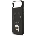 Etui Karl Lagerfeld Karl Pin MagSafe do iPhone Air - czarne