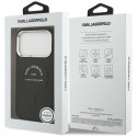 Etui Karl Lagerfeld Karl RSG Logo MagSafe do iPhone 17 Pro - czarne