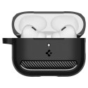 Etui Spigen Rugged Armor na AirPods Pro 3 - czarny mat