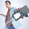 Kabel Dudao L25T USB-A - USB-C silikonowy 5A 1m - biały