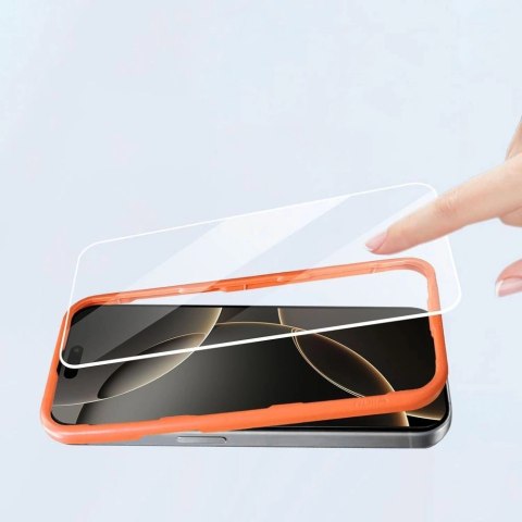 Szkło hartowane Tech-Protect Easy Set+ 3-pack na Samsung Galaxy S25 FE - przezroczyste