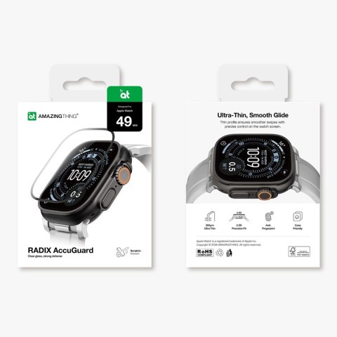 Szkło ochronne AMAZINGTHING Radix na Apple Watch UItra 3 49 mm