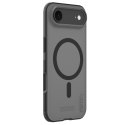 Etui Nillkin Super Frosted Shield Pro kompatybilne z MagSafe na iPhone 17 Air - przezroczyste czarne