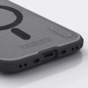 Etui Nillkin Super Frosted Shield Pro kompatybilne z MagSafe na iPhone 17 Air - przezroczyste czarne