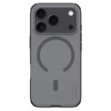 Etui Nillkin Super Frosted Shield Pro kompatybilne z MagSafe na iPhone 17 Pro - przezroczyste czarne