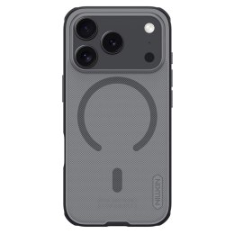 Etui Nillkin Super Frosted Shield Pro kompatybilne z MagSafe na iPhone 17 Pro - przezroczyste czarne