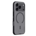 Etui Nillkin Super Frosted Shield Pro kompatybilne z MagSafe na iPhone 17 Pro - przezroczyste czarne