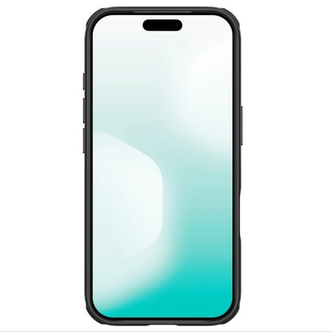Etui Nillkin Super Frosted Shield Pro kompatybilne z MagSafe na iPhone 17 Pro - przezroczyste czarne