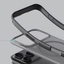 Etui Nillkin Super Frosted Shield Pro kompatybilne z MagSafe na iPhone 17 Pro - przezroczyste czarne
