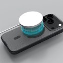 Etui Nillkin Super Frosted Shield Pro kompatybilne z MagSafe na iPhone 17 Pro - przezroczyste czarne