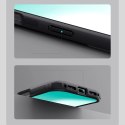 Etui Nillkin Super Frosted Shield Pro kompatybilne z MagSafe na iPhone 17 Pro - przezroczyste czarne