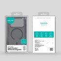 Etui Nillkin Super Frosted Shield Pro kompatybilne z MagSafe na iPhone 17 Pro - przezroczyste czarne