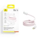 Kabel Baseus Dynamic 4 Pro 100W USB-C - USB-C 1m - różowy
