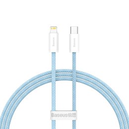 Kabel Baseus Dynamic Series 20W USB-C - Lightning 1m - niebieski