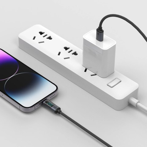 Kabel Joyroom Prism Series A16 Lightning / USB-C PD 20W 1.2m - czarny