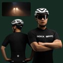 Koszulka rowerowa Rockbros 15120002005 z krótkim rękawem XXL - czarna