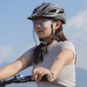 Okulary rowerowe Rockbros polaryzacyjne z ochroną UV i wkładką korekcyjną - fioletowe