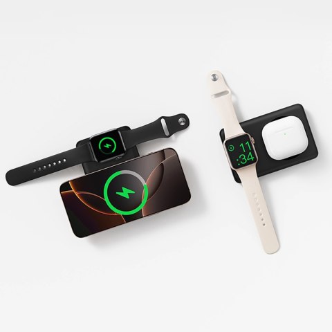 Powerbank Baseus EnerFill FT11 10000mAh 27W kompatybilny z MagSafe, do Apple Watch i smartfonów z kablem USB-C 20V/3A 30 cm - cz