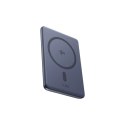 Powerbank Baseus PicoGo AM31 Qi2 5000mAh 20W ultracienki kompatybilny z MagSafe z podstawką z kablem plecionym Baseus Simple USB