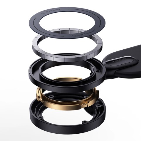 Uchwyt Baseus C02 Go Series na deskę rozdzielczą kompatybilny z MagSafe - czarny