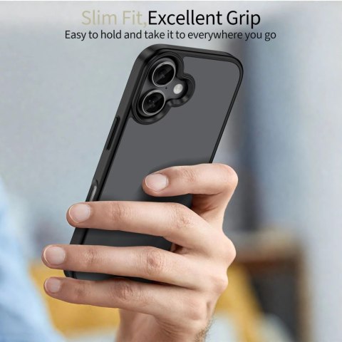 Etui Tech-Protect MagMat na iPhone 17 - czarny mat