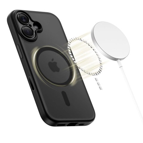 Etui Tech-Protect Magpeak Magsafe CC na iPhone 17 - czarny mat