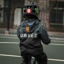 Kask rowerowy Rockbros TS-61 10110061004 dziecięcy z odpinaną szczęką rozmiar M (54-57) - zielony
