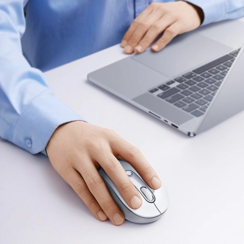 Mysz bezprzewodowa Baseus F02 ergonomiczna Bluetooth - biała