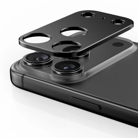 Osłona aparatu Tech-Protect Camalloy Fit+ na iPhone 17 Pro - srebrna