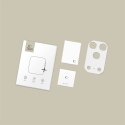 Osłona aparatu Tech-Protect Camalloy Fit+ na iPhone 17 Pro - srebrna
