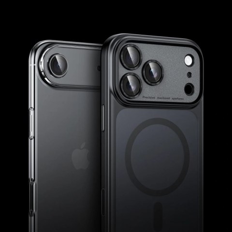 Osłona aparatu Tech-Protect Camring Fit+ na iPhone 14 Pro / Max / 15 Pro / Max / 16 Pro / Max / 17 Pro / Max - srebrna