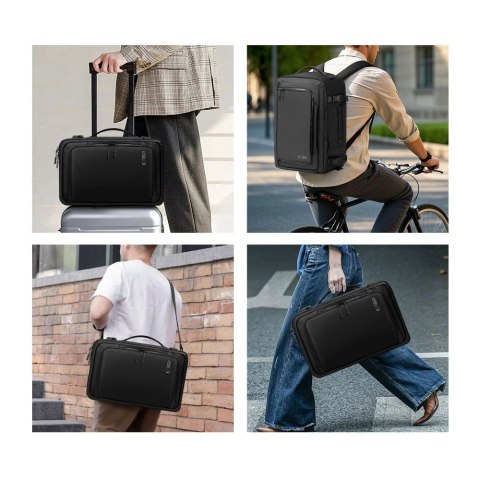Plecak Tech-Protect Defender S50 do Ryanair & Wizzar, na laptopa 20L - czarny