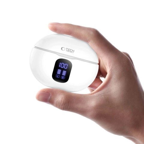 Słuchawki Tech-Protect UltraBoost TWS Pro G2 - białe