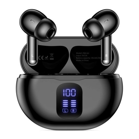 Słuchawki Tech-Protect UltraBoost TWS Pro G2 - czarne