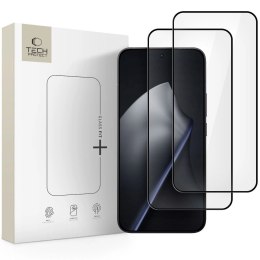 Szkło hartowane Tech-Protect Glass Fit+ 2-pack na Xiaomi 15T / 15T Pro - czarne