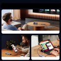Hub Ugreen USB-C 10w1 USB-C HDMI Ethernet USB-A 5GB/s SD/TF minijack- szary