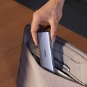 Hub Ugreen USB-C 10w1 USB-C HDMI Ethernet USB-A 5GB/s SD/TF minijack- szary